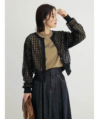 Green Parks オーバーサイズロゴチュニック Khaki