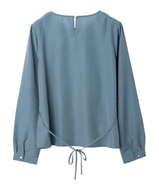 Green Parks レイヤード風ビスチェブラウス Blue