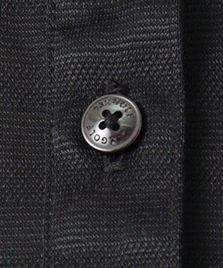 23区GOLF 【WOMEN】【吸汗速乾/日本製】ミラノリブボーダーシャツ ブラック系