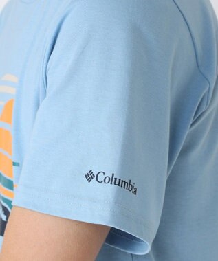 Columbia Columbia/ パスレイクグラフィックTシャツII /コロンビア Ripple Blue、 Peaceful Perspective