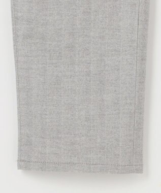 JOSEPH ABBOUD 【キングサイズ・イタリア素材/ストレッチ】ヘリンボンモールスキン5ポケットデザインパンツ ライトグレー系