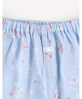 Wing パジャマ 綿100%(本体) 楊柳素材 高島ちぢみ（R） 長袖 長ズボン レディース EP8042 ウイング／ワコール サックス