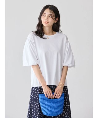 AMERICAN HOLIC ボリュームスリーブカットプルオーバー Off White