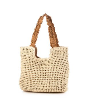 UNBILLION カシュカシュ cachecache / フリルハンドルクロッシェトート