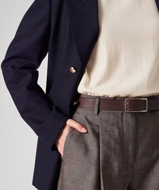 Paul Smith リバーシブル カラーベルト ダークブラウン