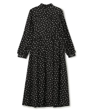 TOCCA 【八木アリサさん着用】【消臭】PROMISE RIBBON ROSETTE ドット柄ドレス ブラック系5