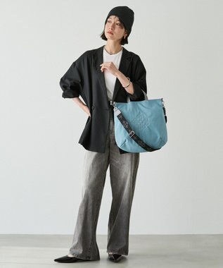 russet 《15か月連続！ブランド月間ランキング1位》コーデュラナイロン 2WAYトートバッグ(CE-1404-WEB) L.Blue