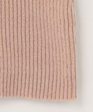 ANY パフスリーブリブニット ピンク