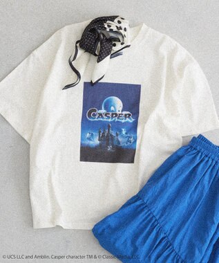 AMERICAN HOLIC 【CASPER】ピグメントTシャツ Ivory