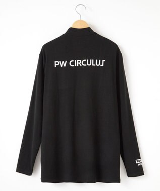 PW CIRCULUS 【MEN】【吸湿発熱】ウォーム モックネック カットソー ブラック系