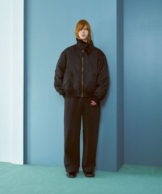 WEGO 【ユニセックス着用ITEM】フライトジャケット ブラック