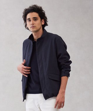 J.PRESS MEN ハイパワーストレッチサッカー ハーバーブルゾン