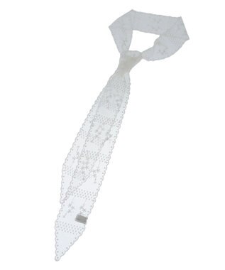 earth music&ecology レースタイ Ivory