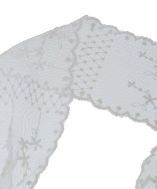 earth music&ecology レースタイ Ivory