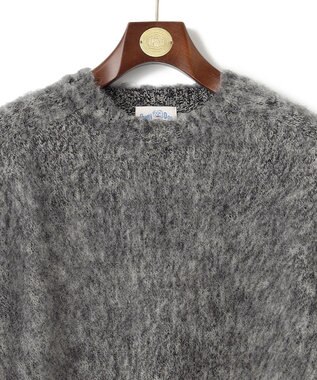 J.PRESS MEN 【J.PRESS ORIGINALS】SHETLAND WOOL SHAGGY KNIT / JAPAN MADE グレー系