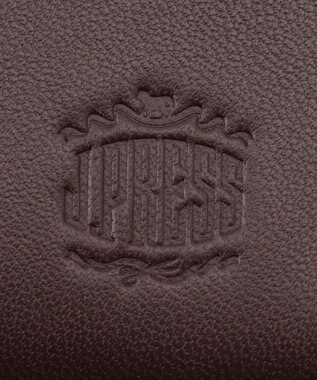 J.PRESS MEN 【MORPHO×J.PRESS】シープゴート ハニーセル長財布(Ｌ字ラウンドファスナー) ダークブラウン系