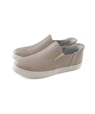 Pointer 本革スライドオンスリッポン ライトグレー