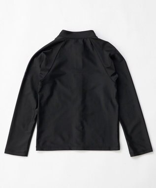 OP／FILA 【Kappa】長袖ZIPラッシュガード ブラック