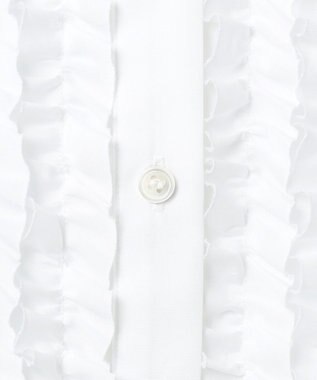 23区 S 【R(アール)】THOMAS MASON フロントフリルシャツ ホワイト系