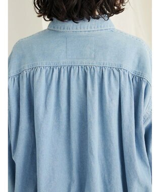 CRAFT STANDARD BOUTIQUE ライトデニムギャザーＧジャン Light Indigo