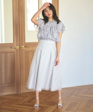 Feroux パールポイント サンダル シルバー系