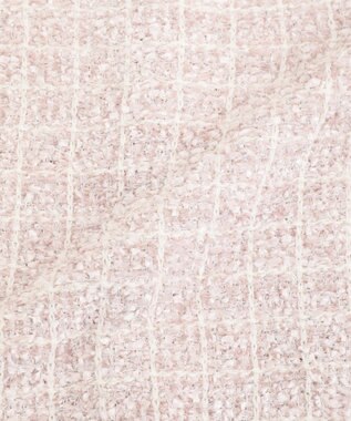 Maison de FLEUR ツイードニットカーディガン Pink