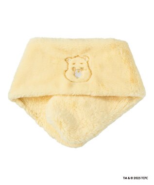 MOONBAT Care Bears(ケアベア) フェイクファーマフラー 手洗い可能 ライトイエロー