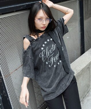 WEGO タンクレイヤードワンショルビッグT
