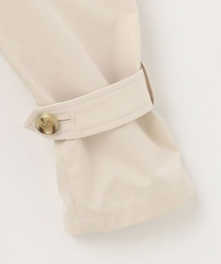 ANY SIS 【洗える】ライトプルーフハーフ トレンチ コート アイボリーベージュ