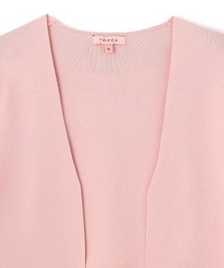 TOCCA 【洗える・接触冷感】CREAPE BOLERO ボレロ ピンク系