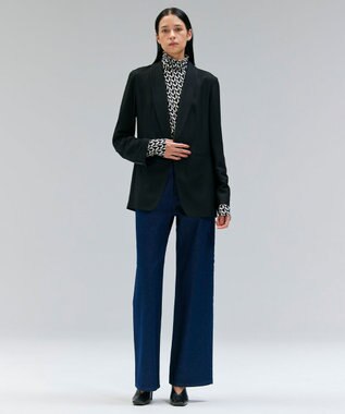 BEIGE， 【洗える】MODESTO / ジャージーストレッチタートルトップス Monotone