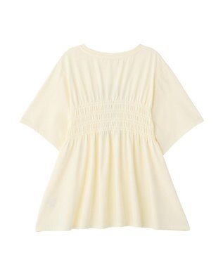 AMERICAN HOLIC シャーリングプリントTシャツ Light Yellow