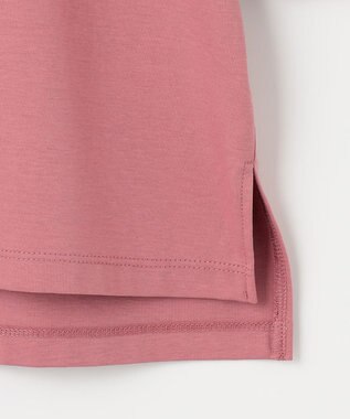 ANY SIS 【接触冷感】360°好印象タックスリーブ カットソー フラミンゴピンク