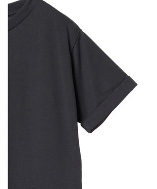 Green Parks カットソー異素材ドッキングワンピース Gray