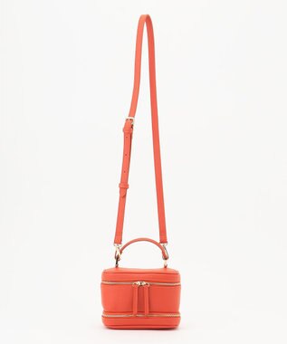自由区 【WEB限定カラーあり・2WAY】ヴァニティミニ バッグ ダークオレンジ