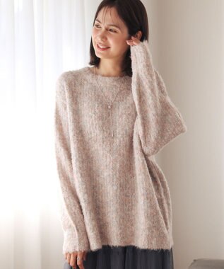 Green Parks ブークレＭＩＸニットチュニック