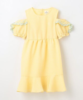 組曲 KIDS 【110-140㎝】ジュエルシー ワンピース イエロー系