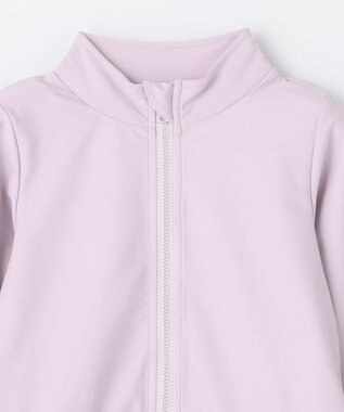 ANY KIDS 裾 フリル ラッシュガード ラベンダー