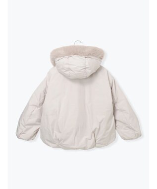 Te chichi 【宮本茉由着用】フードショートダウンジャケット Ｓグレー