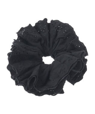 Green Parks ・HALF TIME レースビッグシュシュ Black