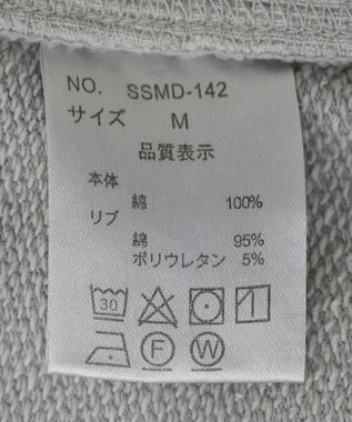 YECCA VECCA 【STAR＆STRIPE】ZIPフーディ Gray