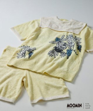 une nana cool 【ムーミン】MOOMIN × une nana ccol　プルオーバー&ハーフパンツセット CR