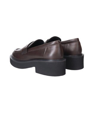 INTER-CHAUSSURES 【FABIO RUSCONI】ラウンドトウ厚底ローファー ブラウン