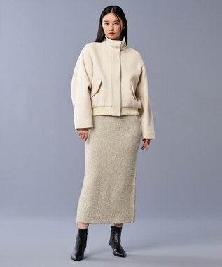 uncrave リバー スタンドカラー ブルゾン（uncrave STANDARD） エクリュ