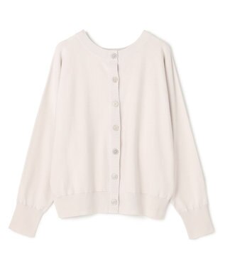 UNFILO マイビューティニット 2WAYカーディガン グレージュ