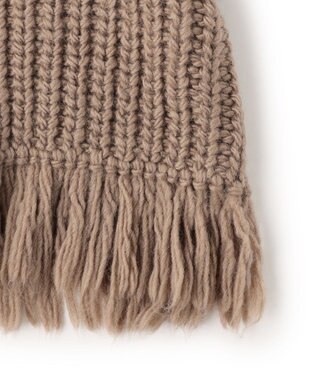 uncrave ハンドニット カーディガン モカ