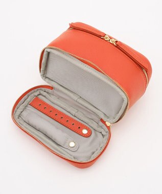 自由区 【WEB限定カラーあり・2WAY】ヴァニティミニ バッグ ダークオレンジ