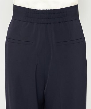 uncrave 【撥水・UVカット・接触冷感・洗濯機洗い可】クールタッチツイル ストレートパンツ ダークネイビー