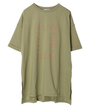 CRAFT STANDARD BOUTIQUE シルケット天竺　スクエアＰＴ　ＢＩＧ　Ｔｅｅ　Ｓ／Ｓ Light Khaki