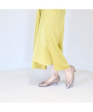 Riz raffinee <Riz raffinee>オープントゥパンプス ベージュ